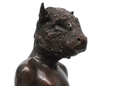 Kneeling Minotaur (sold)