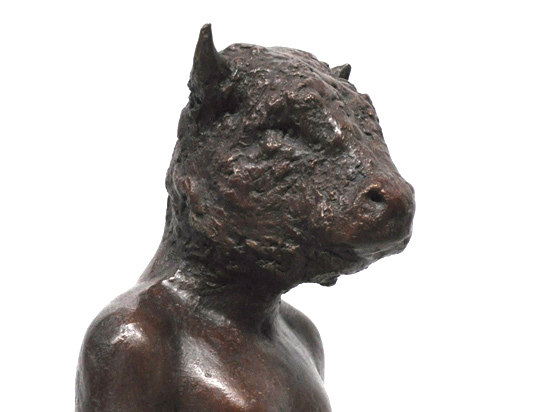 Kneeling Minotaur (sold)