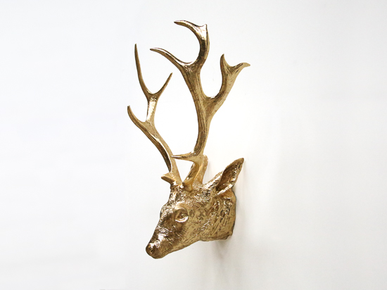 Golden Deer Head