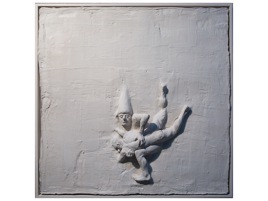 Fighting Clowns I (Marble Resin or Iron Resin)