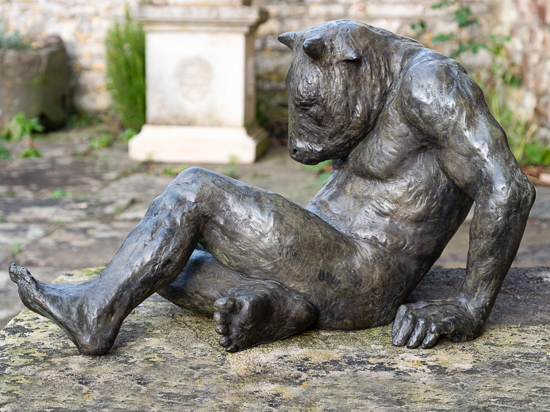 Fallen Minotaur (sold)