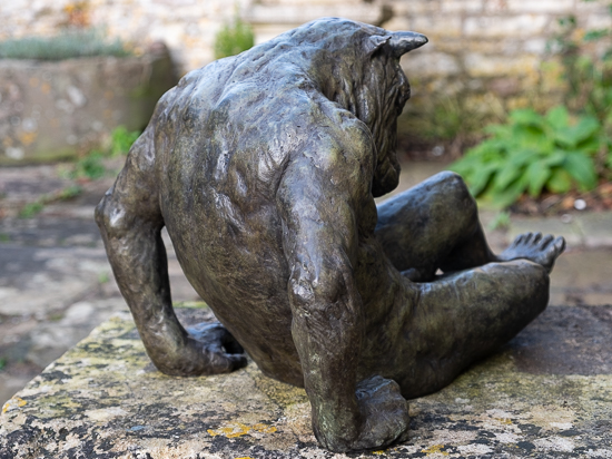 Fallen Minotaur (sold)
