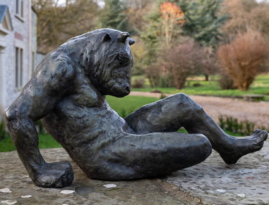 Fallen Minotaur (sold)