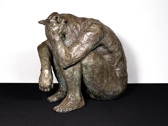 Minotaur (holding horn)