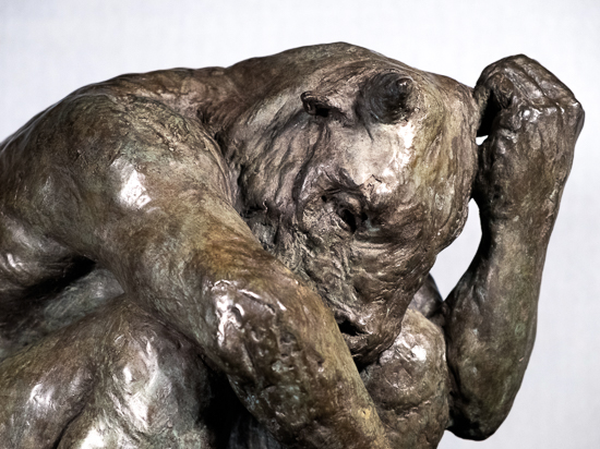 Minotaur (holding horn)