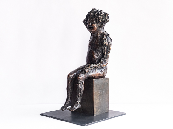 Seated Bacchus (with vines)