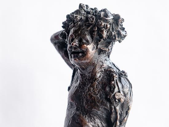 Seated Bacchus (with vines)