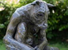 Sitting Minotaur II
